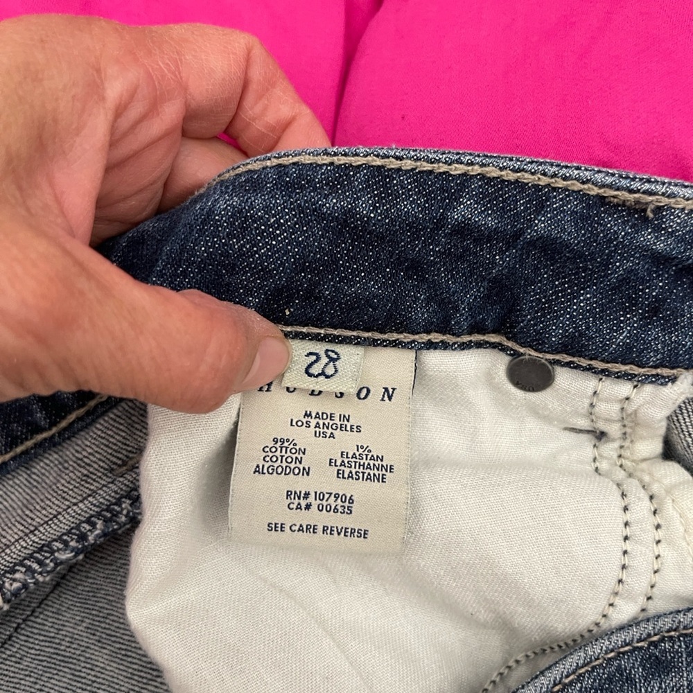 Hudson Denim Mini Skirt Size 28 / Small - Picture 9 of 9
